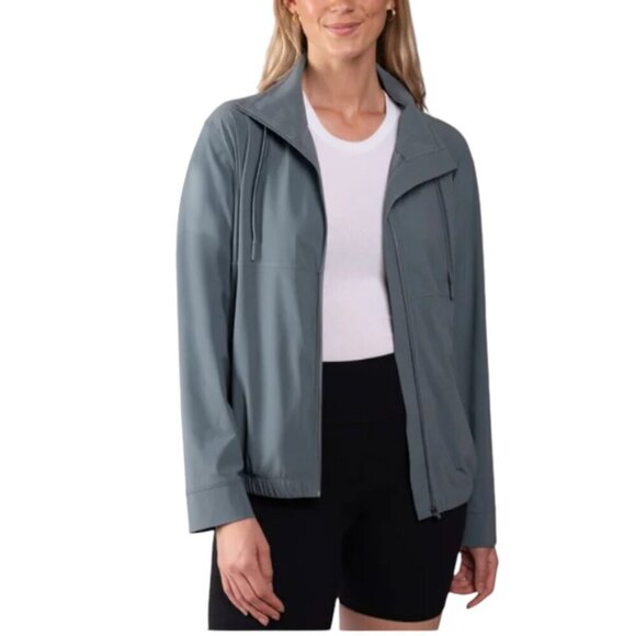 NEW Kirkland Signature Active Full Zip Jacket | Blue - Picture 3 of 8